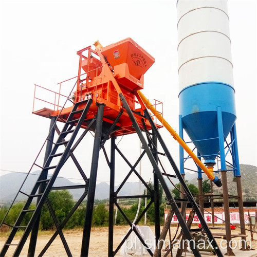 25cbm Cement Betret Batching Plant HZS25